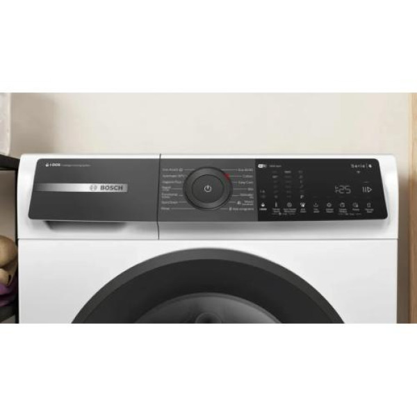 Pesumasin bosch, eestlaetav, 11 kg, i-dos, seeria 6, 1600 p/min, valge