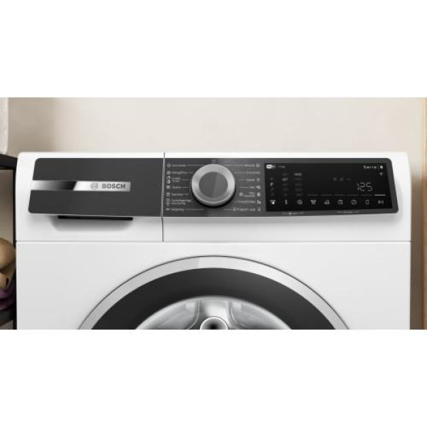 Pesumasin bosch, eestlaetav, 11 kg, seeria 6, 1400 p/min, valge