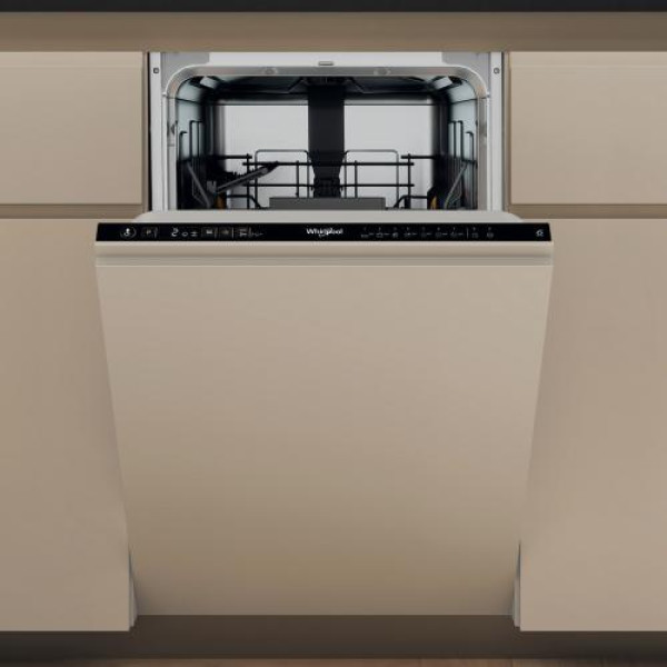 Nõudepesumasin whirlpool, integreeritav, 45 cm, 41 db, 2 korvi