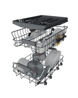 Nõudepesumasin whirlpool, 45 cm, 41 db, rv teras-foto3