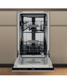 Nõudepesumasin whirlpool, integreeritav, 45 cm, 41 db, 3 korvi-foto2