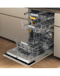 Nõudepesumasin whirlpool, integreeritav, 3 korvi, 60 cm, 44 db-foto2