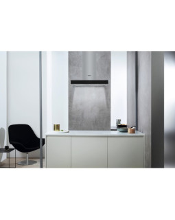 Õhupuhastaja whirlpool, seina, 60 cm, 730/390 m3/h, 60 db, must-foto2