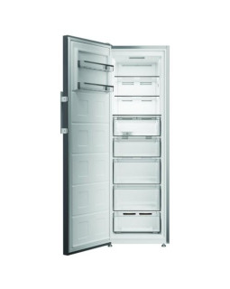 Sügavkülmik whirlpool, 187 cm, 286 l, 34 db, elektrooniline juhtimine, nofrost, hõbedane-foto4