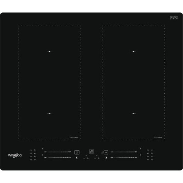 Pliidiplaat whirlpool, 4 x induktsioon, 59 cm, must Kodumasinad