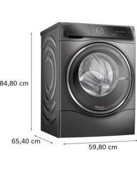 Pesumasin-kuivati bosch, seeria 8, inverter, 10.5/6 kg, 1400p/min, tumehall-foto6