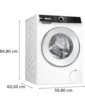 Pesumasin-kuivati bosch, seeria 6, inverter, 10.5/6 kg, 1400p/min, valge-foto5