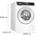 Pesumasin-kuivati bosch, seeria 6, inverter, 10.5/6 kg, 1400p/min, valge