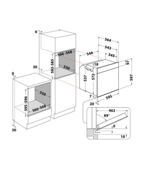 Ahi whirlpool, 73 l, a++, aurupuhastus, aurufunktsioon, must-foto6