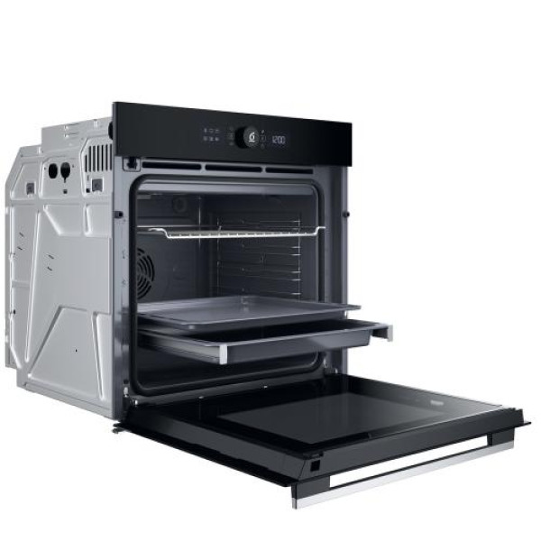 Ahi whirlpool, 73 l, püroluus/aurupuhastus, aurufunktsioon, must/rv-teras