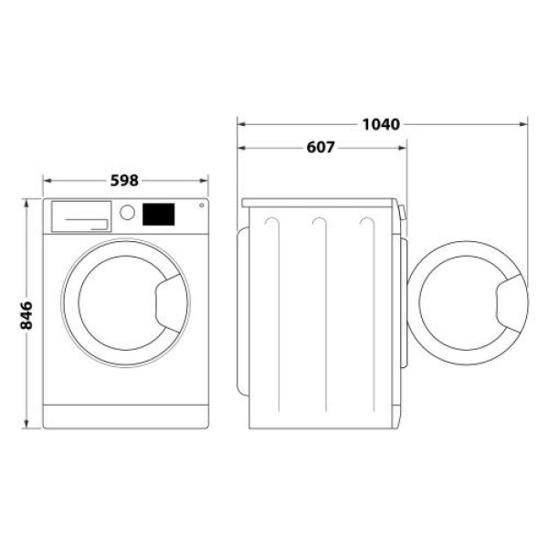Kuivati whirlpool, soojuspumbaga, 8 kg, valge Kuivati whirlpool, soojuspumbaga, 8 kg, valge