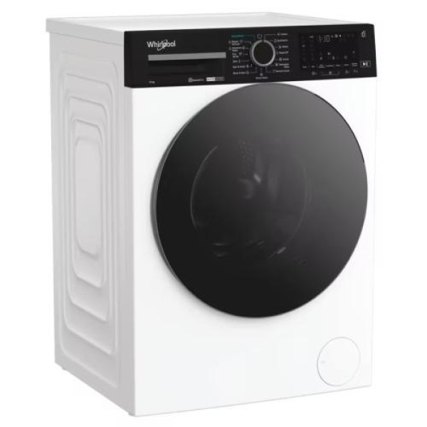 Pesumasin whirlpool, eestlaetav, 10 kg, 1400 p/min, inverter, valge/must Pesumasin whirlpool, eestlaetav, 10 kg, 1400 p/min, inverter, valge/must
