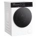 Pesumasin whirlpool, eestlaetav, 10 kg, 1400 p/min, inverter, valge/must