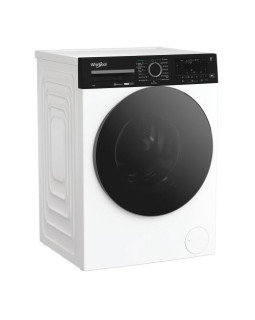 Pesumasin whirlpool, eestlaetav, 12 kg, 1400 p/min, inverter, valge/must