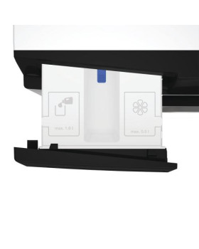 Pesumasin whirlpool, eestlaetav, 12 kg, 1400 p/min, inverter, valge/must-foto5