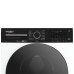 Pesumasin whirlpool, eestlaetav, 8 kg, 1400 p/min, inverter, valge/must