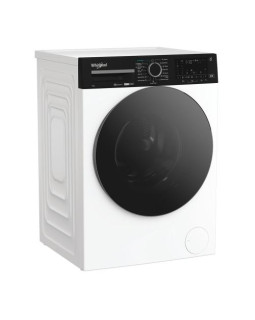 Pesumasin whirlpool, eestlaetav, 9 kg, 1400 p/min, inverter, valge/must