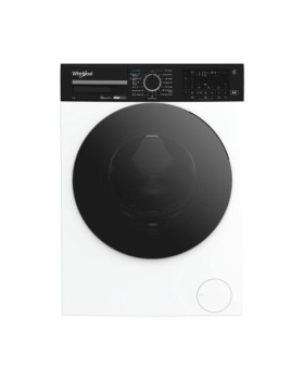 Pesumasin whirlpool, eestlaetav, 9 kg, 1400 p/min, inverter, valge/must-foto2