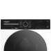 Pesumasin whirlpool, eestlaetav, 9 kg, 1400 p/min, inverter, valge/must