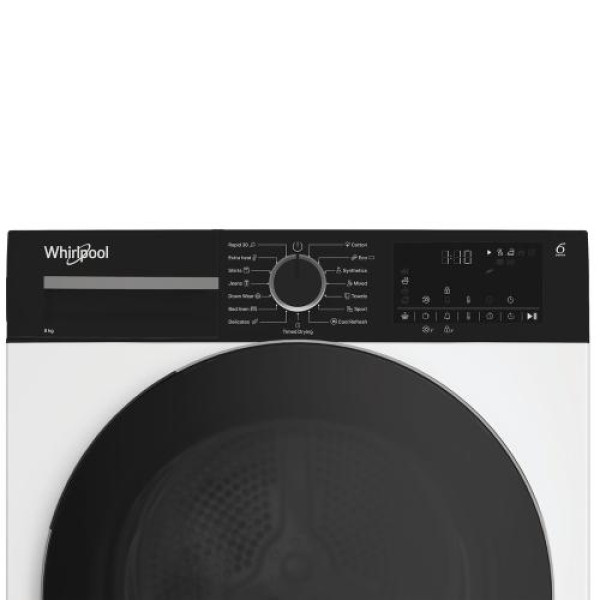 Kuivati whirlpool, soojuspumbaga, 8 kg, valge Kuivati whirlpool, soojuspumbaga, 8 kg, valge