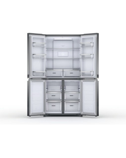 Külmik whirlpool, nofrost, 188 cm, 36 db, elektrooniline juhtimine, 388/206 l, inox-foto3