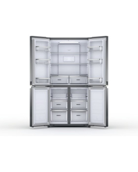 Külmik whirlpool, nofrost, 188 cm, 36 db, elektrooniline juhtimine, 388/206 l, inox-foto3