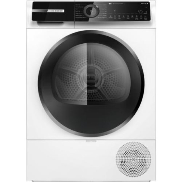 Kuivati bosch soojuspumbaga, 9 kg, valge