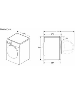 Kuivati bosch, seeria 8, soojuspumbaga, 9 kg, valge-foto4