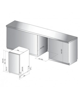 Nõudepesumasin whirlpool, integreeritav, 45 cm, 47 db-foto2