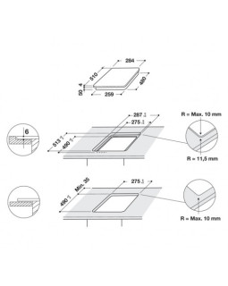 Pliidiplaat whirlpool, 2 x induktsioon, 30 cm, must-foto3