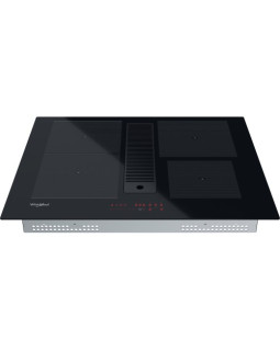Pliidiplaat whirlpool õhupuhastiga, 4 x induktsioon, flexi tsoon, 65 cm, must-foto2