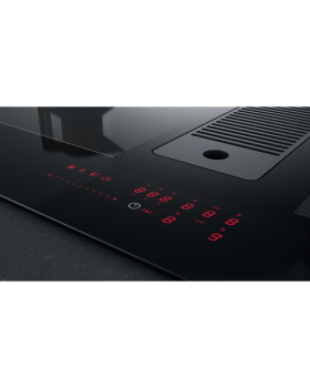 Pliidiplaat whirlpool õhupuhastiga, 4 x induktsioon, flexi tsoon, 65 cm, must-foto4