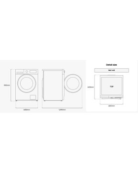 Pesumasin samsung, eestlaetav, 11 kg, 1400 p/min, inverter-foto7