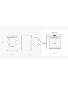 Pesumasin samsung, eestlaetav, 11 kg, 1400 p/min, inverter-foto4
