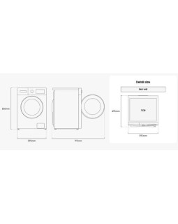 Pesumasin samsung, eestlaetav, 7 kg, 1400 p/min, valge-foto5