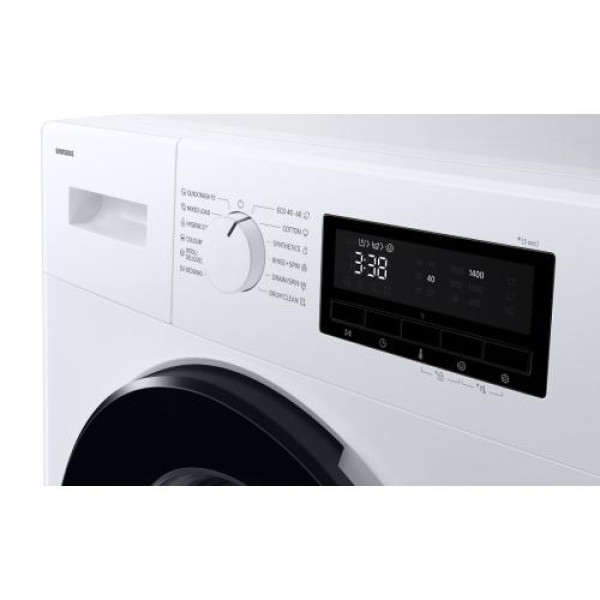 Pesumasin samsung, eestlaetav, 8 kg, 1400 p/min, valge