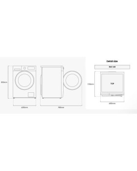 Pesumasin samsung, eestlaetav, 8 kg, 1200 p/min, inverter, must-foto6