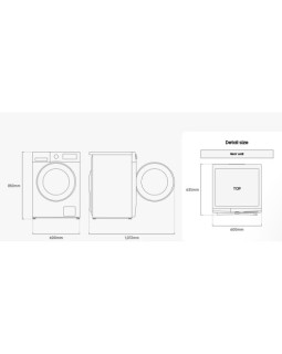 Pesumasin samsung, eestlaetav, 9 kg, 1400 p/min, inverter-foto5