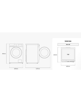 Pesumasin samsung, eestlaetav, 9 kg, 1400 p/min, inverter-foto5