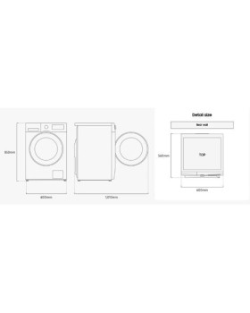 Pesumasin samsung, eestlaetav, 9 kg, 1400 p/min, inverter-foto6