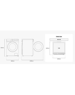 Pesumasin samsung, eestlaetav, 11 kg, 1400 p/min, inverter-foto5