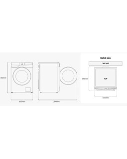 Pesumasin samsung, eestlaetav, 9 kg, 1400 p/min, inverter-foto7
