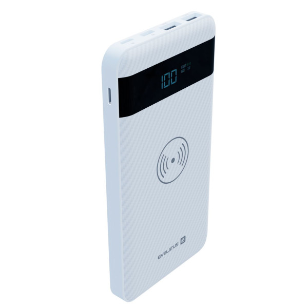 Evelatus Power Bank Wireless EPB05 10000 mAh White Akupangad