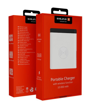 Evelatus Power Bank Wireless EPB05 10000 mAh White-foto5