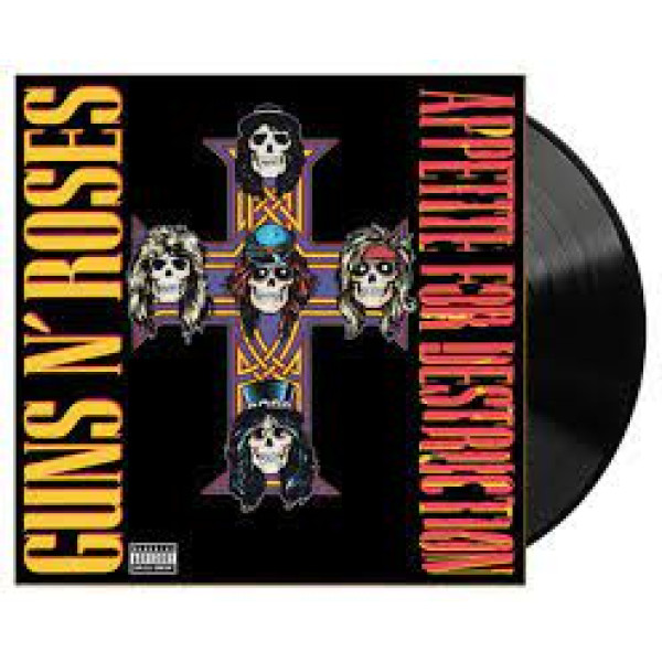 GUNS N´ROSES-APPETITE FOR DESTRUCTION Vinüülplaadid