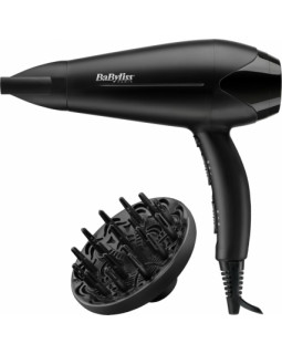 Babyliss hair dryer power dry 2100 w d563de, black