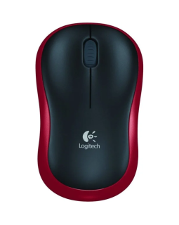 Logitech m185 wireless mouse red