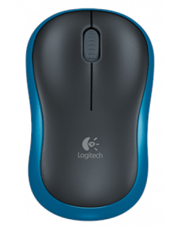 Logitech m185 wireless mouse blue