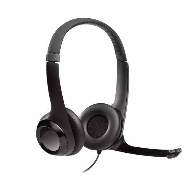 Logitech h390 headset usb type-a black