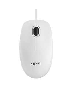 Logitech b100 wired mouse 1000 dpi white